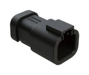Amphenol SINE/TUCHEL ATP04-4P-MM01BLK ATP04-4P-MM01BLK Automotive Housing Rcpt 4POS 25A BLK