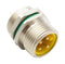 BULGIN LIMITED PXMBNI78FPM04APC78 Sensor Connector, Buccaneer Series, 7/8", Male, 4 Positions, PCB Pin, Straight Panel Mount