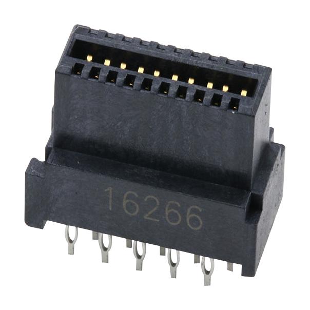 MOLEX 46113-0401 Rectangular Power Connector, 40 Contacts, LPH 46113 Series, PCB Mount, Press Fit, 1.27 mm