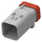 TE CONNECTIVITY 2320916-1 AUTOMOTIVE HOUSING, RCPT, 6POS, KEY A