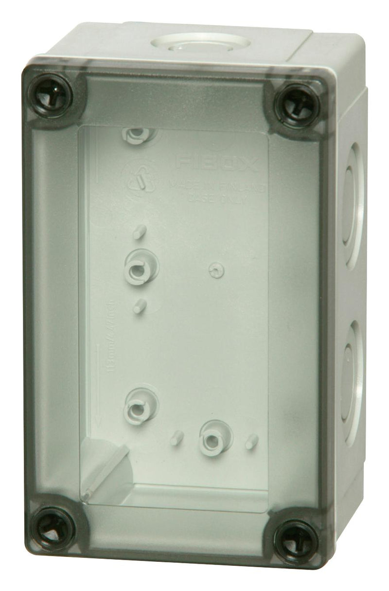 FIBOX PCM 100/125 T ENCLOSURE Plastic Enclosure, Multipurpose, Polycarbonate, 130 mm, 80 mm, 125 mm, IK08, IP66, IP67