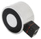 ECLIPSE MAGNETICS M52183/24VDC Electro-Holding Magnet, 24V, 228Kg, 80mm Dia x 10mm H, M6 Screw