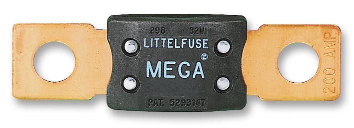 LITTELFUSE 0298125.ZXEH Fuse, Automotive, Bolt Down, Time Delay, 125 A, 32 V, 29.2mm x 19mm x 9.9mm