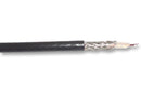 ALPHA WIRE 9062A BK005 Coaxial Cable, RG62A, 22 AWG, 0.32 mm&sup2;, 93 ohm, 100 ft, 30.5 m