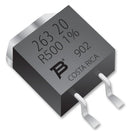 BOURNS PWR263S-20-10R0F SMD Chip Resistor, 10 ohm, &plusmn; 1%, 20 W, TO-263 (D2PAK), Thick Film, High Power