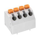 Wurth Elektronik 691412320004 691412320004 Wire-To-Board Terminal Block 3.81 mm 4 Ways 30 AWG 16 1.31 mm&Acirc;&sup2; Push In