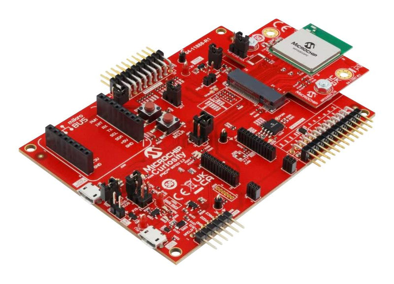 MICROCHIP EV67T15A Curiosity Board, PIC32MZ2051-W1, PIC32 WFI32E 2.0, WiFi MCU Module