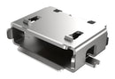 GCT USB3085-30-A USB Connector, Micro USB Type AB, USB 2.0, Receptacle, 5 Ways, Surface Mount, Right Angle