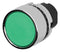 EAO 46-2134.3150.000 Switch Actuator, Maintained, Flush, Green, EAO 46 Series 22.3mm Non Illuminated Pushbutton Switches