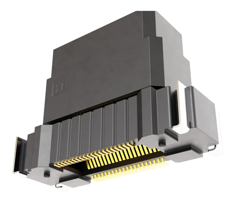 HARWIN F10-20004045R Mezzanine Connector, Plug, 0.5 mm, 2 Rows, 40 Contacts, Surface Mount Straight, Copper Alloy