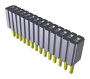 SAMTEC SLM-114-01-S-S PCB Receptacle, Board-to-Board, 1.27 mm, 1 Rows, 14 Contacts, Through Hole Mount, SLM
