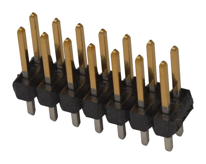 MOLEX 10-89-7103 Pin Header, Board-to-Board, 2.54 mm, 2 Rows, 10 Contacts, Through Hole Straight