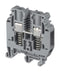 ENTRELEC - TE CONNECTIVITY 1SNA115320R2700 DIN Rail Mount Terminal Block, 2 Ways, 6 AWG, 10 mm&sup2;, Screw, 41 A
