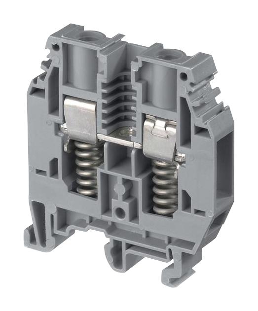 ENTRELEC - TE CONNECTIVITY 1SNA115320R2700 DIN Rail Mount Terminal Block, 2 Ways, 6 AWG, 10 mm&sup2;, Screw, 41 A