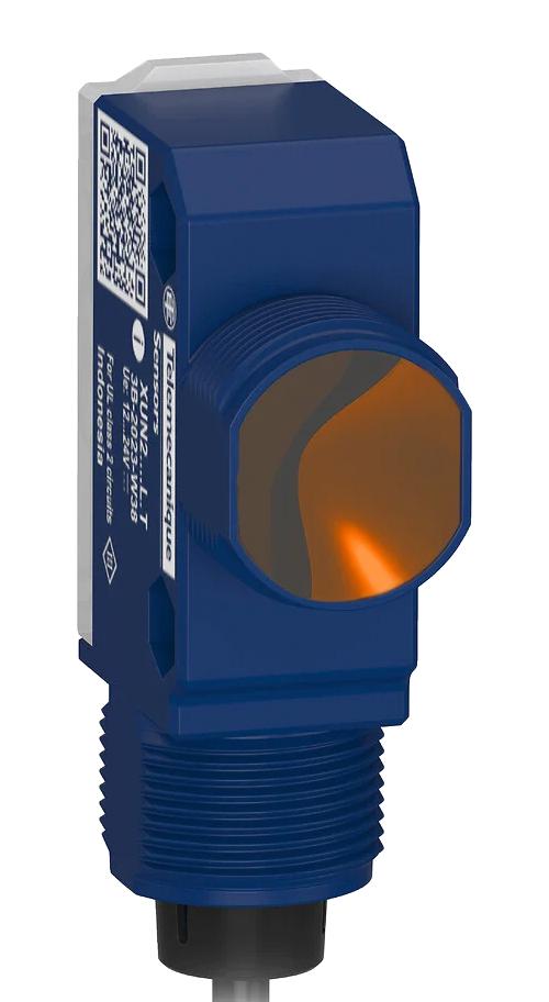 TELEMECANIQUE SENSORS XUN2AKXNL2T Photoelectric Sensor, Transmitter, 30m, Through Beam, Digital, 2m Cable, XU Series