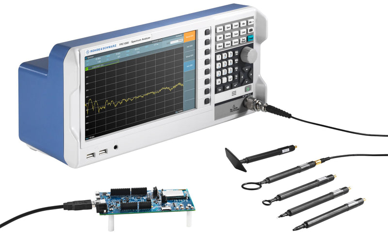 ROHDE & SCHWARZ FPC1000 + FPC-B3 (FPC-P3) Spectrum Analyser, Bench, FPC Series, 5kHz to 3GHz, 178 mm, 396 mm, 147 mm