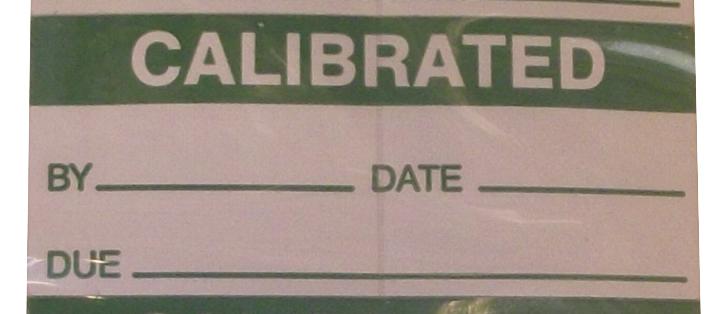 Multicomp PRO MP009752 MP009752 Label Write-On Vinyl Cloth Calibration (By Date Due)