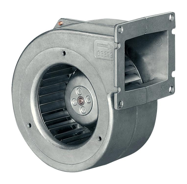 EBM-PAPST G2E085-AA01-01 Fan Blower, Centrifugal, 230 VAC, AC, 85 mm, 117.5 mm, 50 CFM