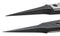 IDEAL-TEK 5UFCPR.SA.1.IT Tweezer, Replaceable Tip/ESD Safe, Style 5, 130mm, SS Body/Carbon Fibre Reinforced Plastic Tip