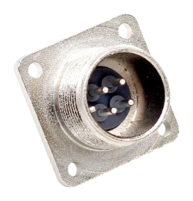 HIROSE / HRS RM12BRB-3S(81) Circular Connector, Multi Contact Compact Circular, RM Series, Flange Mount Receptacle