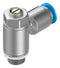 FESTO GRLA-1/8-QS-6-D 1-WAY FLOW CTRL VALVE, QS-6-G1/8, 10BAR
