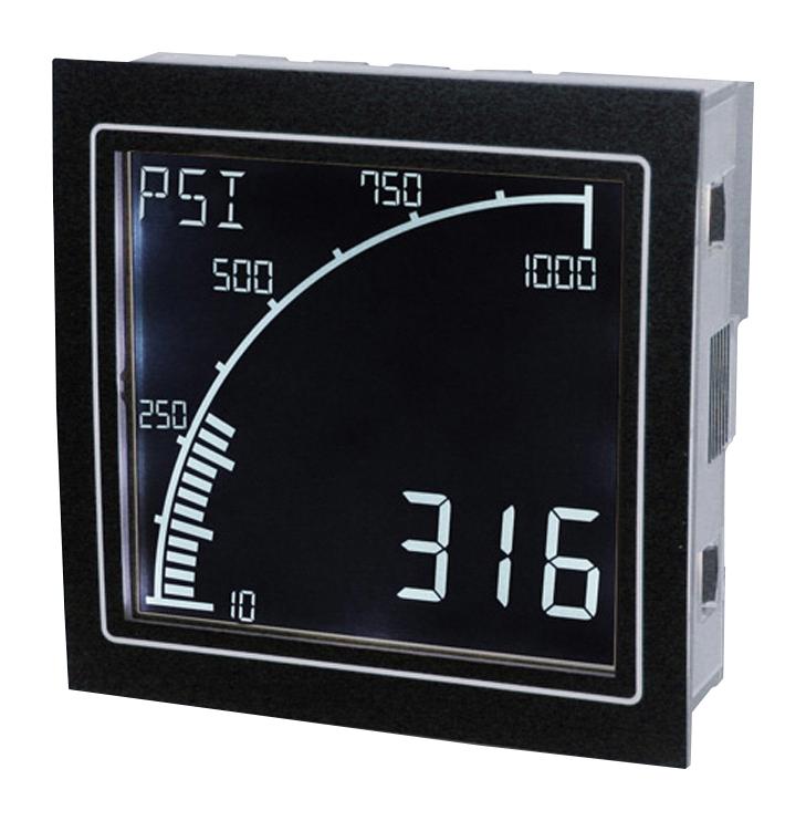 Trumeter APM-PROC-ANO APM-PROC-ANO Process Meter 4 Digit Current / DC Voltage 0mA to 50mA 12 24VDC mm APM-PROC Series New