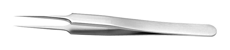 IDEAL-TEK 5.NC Tweezer, Precision, Straight, Pointed, Nickel Chrome Molybdenum Alloy, 110 mm 7.64014E+12