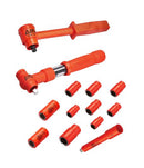 INSULATED TOOLS LTD 04205 Socket Set, 3/8" Drive, 13 Pieces