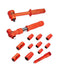 INSULATED TOOLS LTD 04205 Socket Set, 3/8" Drive, 13 Pieces