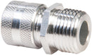 HUBBELL WIRING DEVICES SHC1015 CONDUIT CORD CONNECTOR, ALUMINUM