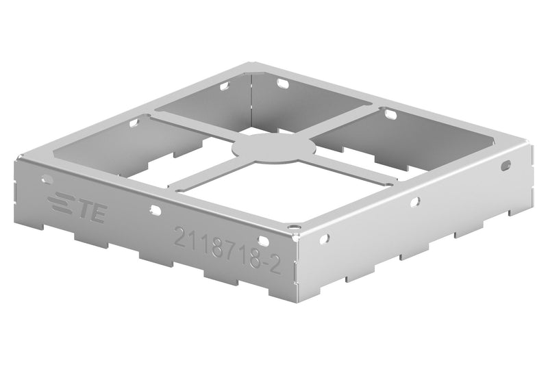TE CONNECTIVITY 2118718-2 Shielding Gasket, Cold Rolled Steel, EMI Shielding, 26.21mm Length