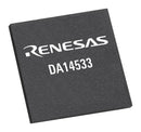 RENESAS DA14533-00A02RN2 RF Transceiver, 2.4GHz to 2.4835GHz, 1.8V to 3.6V, 3.1mA Tx/2.5mA Rx, -40&deg;C to 105&deg;C, WFFCQFN-22