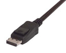 L-COM DPCAMM-1 Audio / Video Cable Assembly, DisplayPort Plug, DisplayPort Plug, 3.3 ft, 1 m, Black