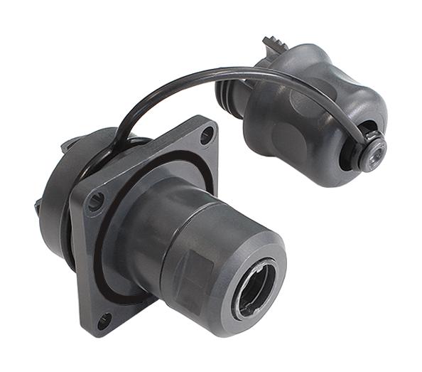 BULGIN LIMITED PXEB5220MM Fiber Optic Connector, 2CH, OM1/OM3, Receptacle, Multimode, 50&micro;m / 125&micro;m, 62.5&micro;m / 125&micro;m