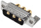 MH CONNECTORS MHCDR3W3P4 Combination Layout D Sub Connector, MHCD Series, DA-3W3, Plug, 3 Contacts, 3 Power, Solder