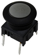 MEC 5ETH935+1SS09-12.0+AQW0903 Tactile Switch, Black, Multimec 5E Series, Top Actuated, Through Hole, Round Button, 3.5 N