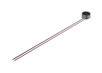 PUI AUDIO ANM-5254L-LW100-R Microphone, Noise Cancelling, 100 Hz to 10 kHz, 1.5 VDC to 10 VDC, 680 ohm, -54 dB, 500 &micro;A