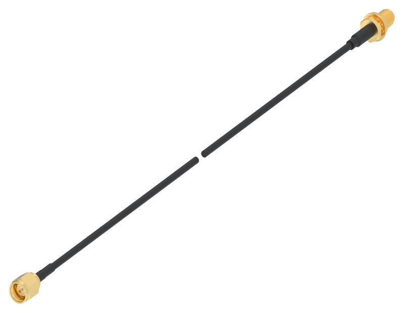 TE CONNECTIVITY 2480656-1. CBL ASSY, SMA PLUG TO SMA JACK, 50 OHM