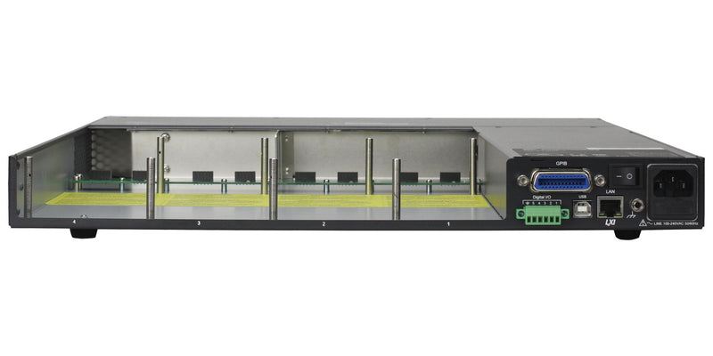 B&K PRECISION MPS1000 Modular Power Supply, 1U, 4 Outputs, 600 W, Programmable