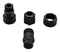 NORCOMP 868-03B-203KIT Circular Connector, Circular Cable Kit, Cavalier Series, Cable Mount Receptacle, 3 Contacts