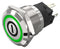 EAO 82-5153.1133.B001 Vandal Resistant Switch, 82 Series, 19 mm, SPDT, Momentary, Round