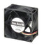 SANYO DENKI 9GV0824P1G031 DC Axial Fan, 24 V, Square, 80 mm, 38 mm, Ball Bearing, 138 CFM