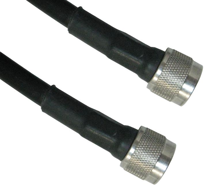 AMPHENOL RF 175101-10-24.00 CABLE ASSEMBLY, RF, N STRAIGHT PLUG, 24"