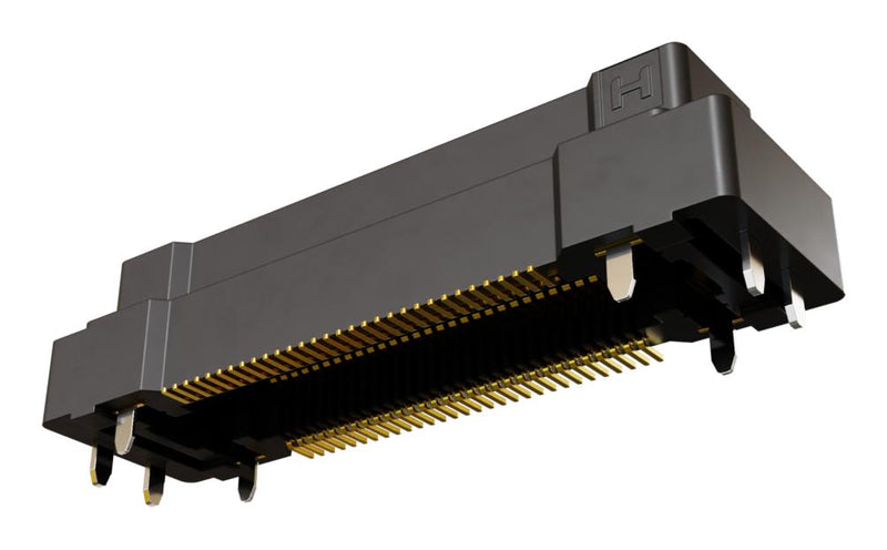 HARWIN F11-10006042R Mezzanine Connector, 4 Pwr Contact, Receptacle, 0.5 mm, 2 Rows, 64 Contacts