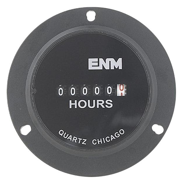 ENM T50B52 AC HOUR METER II, 6 DIGIT, 115 VAC, 0.4W
