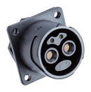AMPHENOL LTW PWMU-04RMFS-TS7001 Circular Connector, Circular Industrial, Power Series, Panel Mount Plug, 4 Contacts