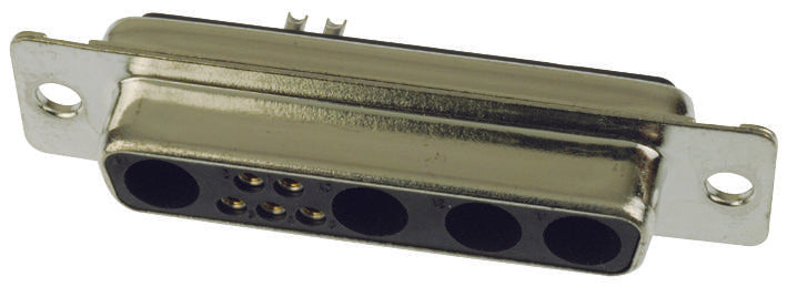 ITT CANNON DBM9W4SA197 CONNECTOR, COMBO D, RECEPTACLE, 9 POSITI