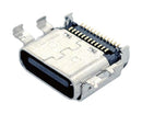 MULTICOMP PRO MP015344 USB Connector, USB Type C, Receptacle, 24 Ways, Surface Mount, Right Angle