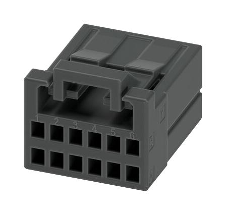 PHOENIX CONTACT 1378149 Connector Housing, 2 Row, CONNEXIS DD Series, Receptacle, 12 Ways, 2.5 mm