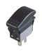 MULTICOMP PRO MP-114ANN-NABB Rocker Switch, IP67, On-Off, SPST-NO, Non Illuminated, Panel Mount, Black, MP Rocker Switches SPST